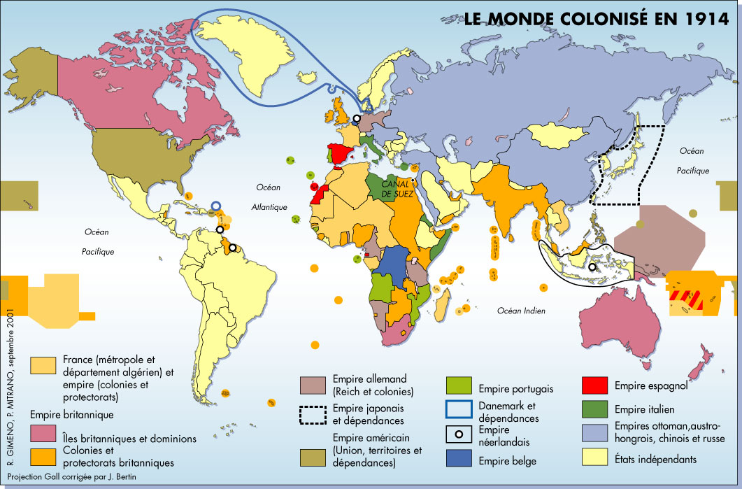 Imperialismo Mapa